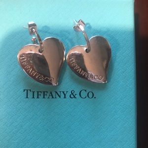 Tiffany heart earrings